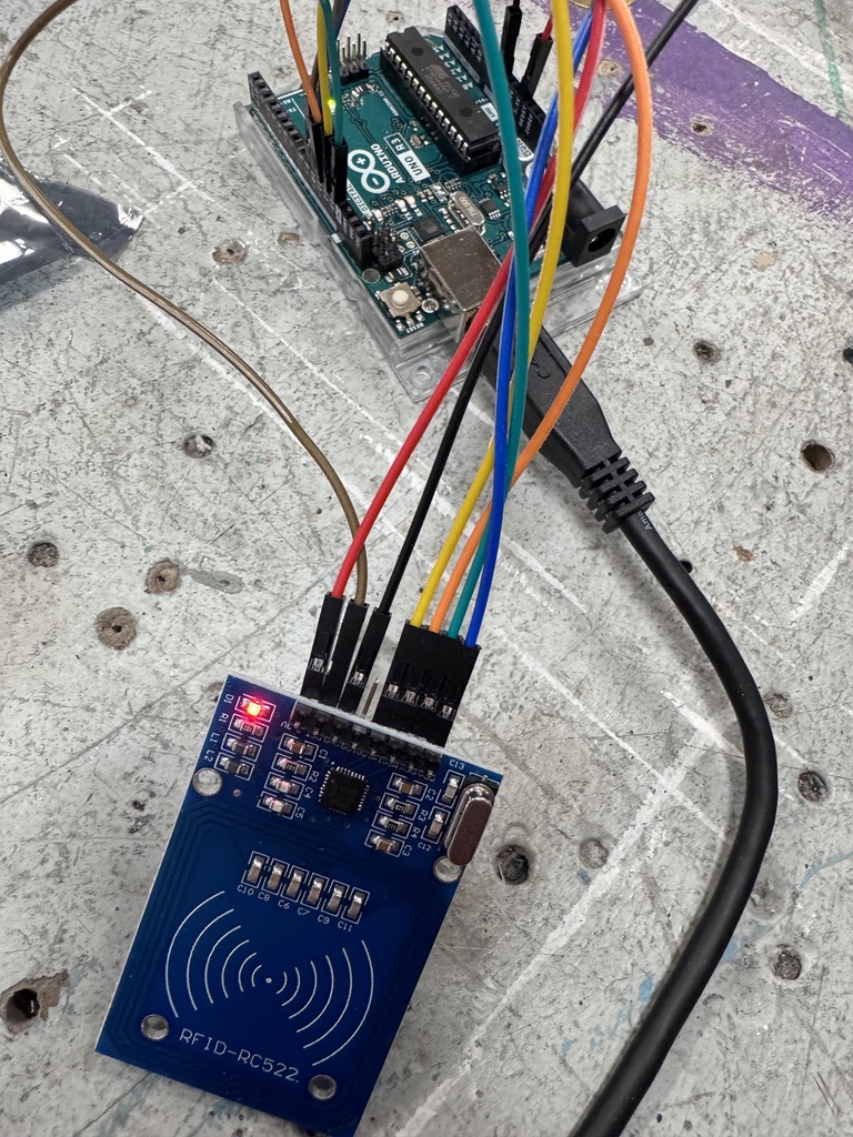 An Early RFID Unit Test