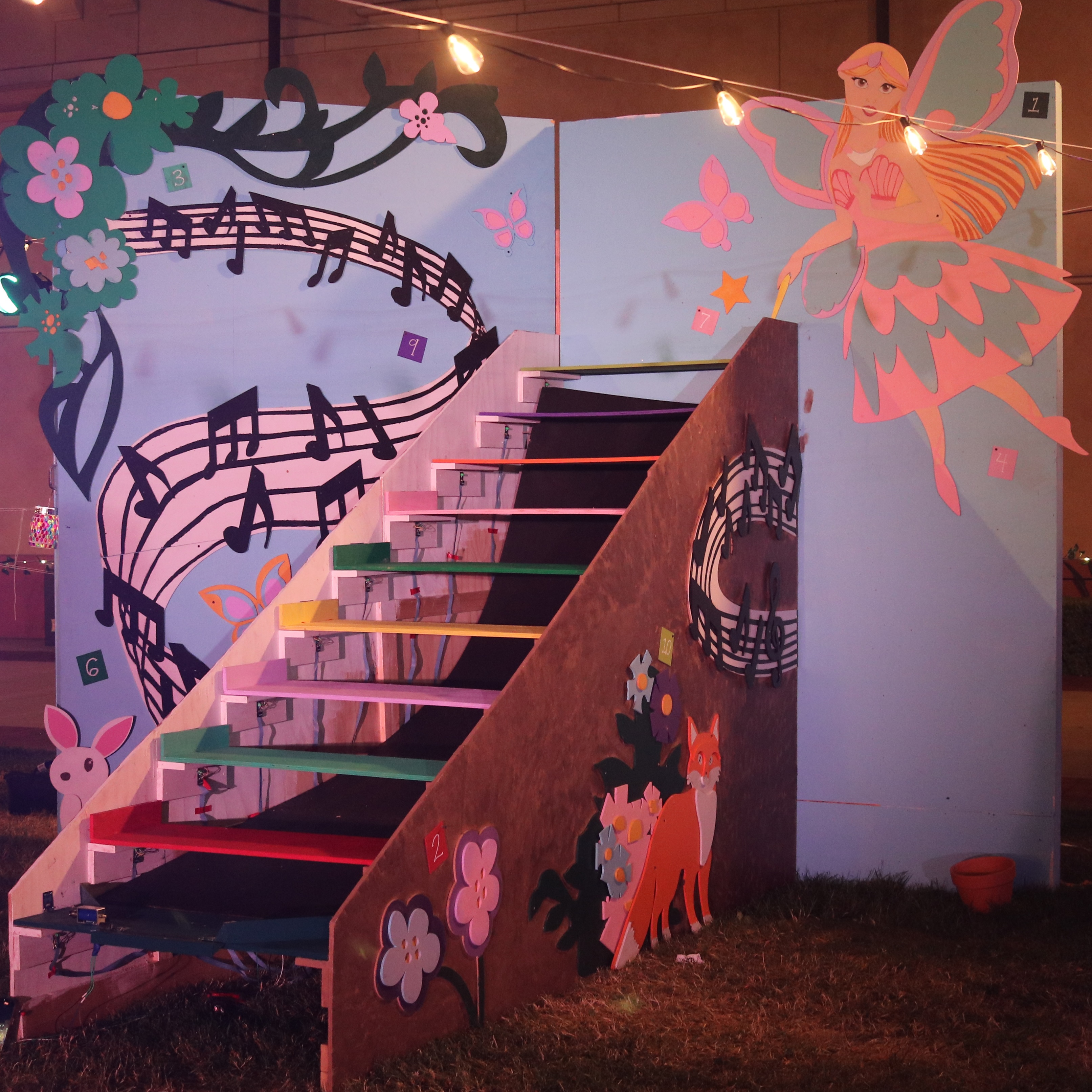 An interactive embedded system mini golf hole