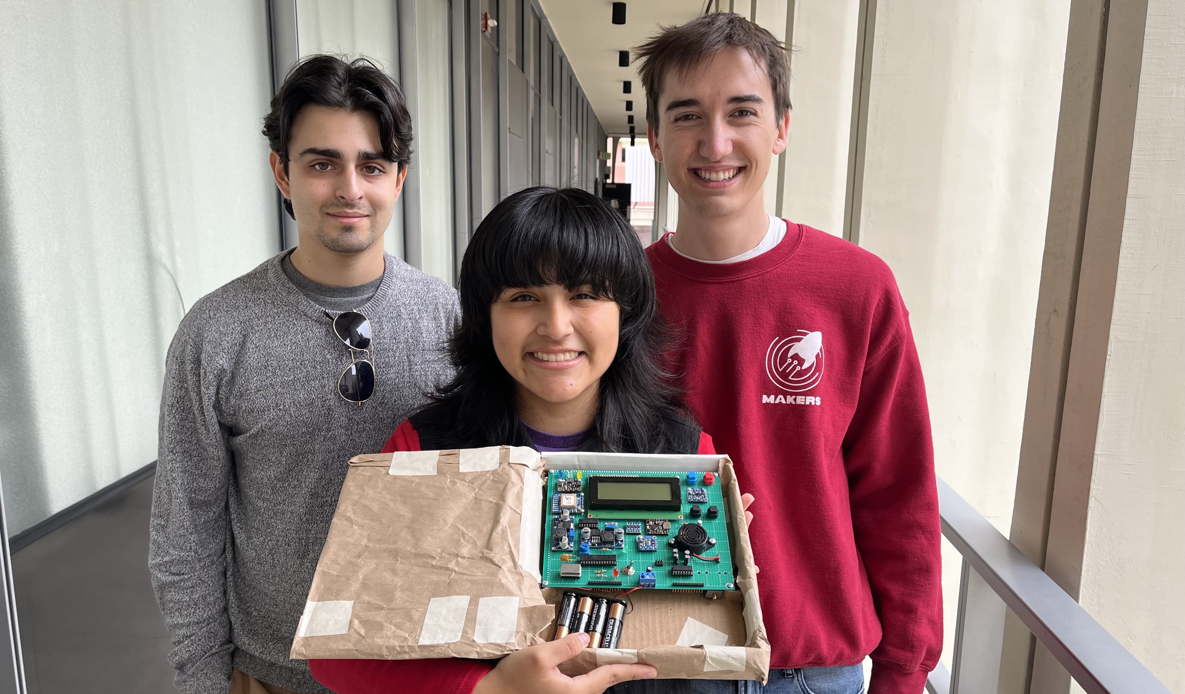 Jeremy Pogue and his team alongside The SCavenger